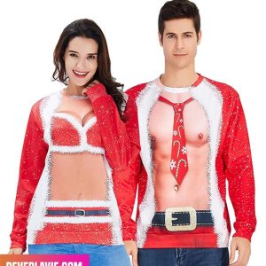 Christmas Sweater 3D Printed Funny Graphic Ugly Sweater
