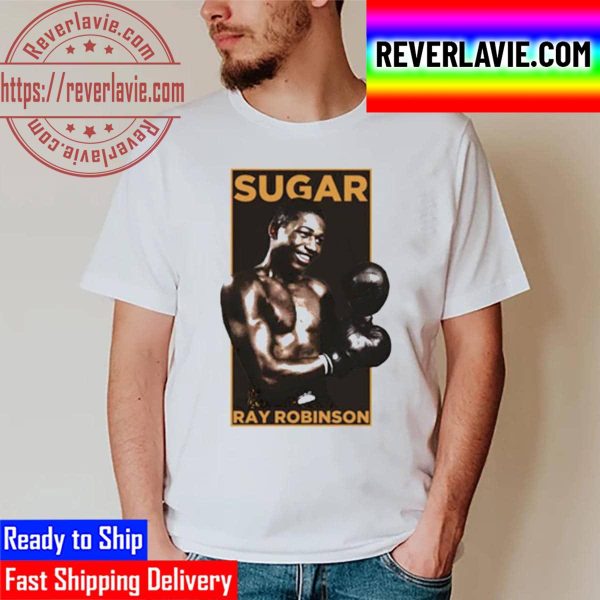 Cool Gloves Sugar Ray Robinson Boxing Design Unisex T-Shirt