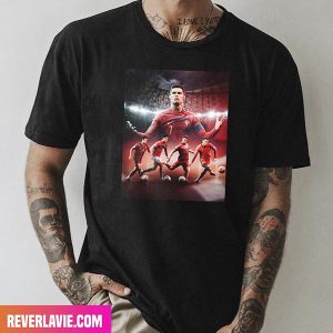 Cristiano Ronaldo Has Now Scored In Five World Cup Style T-Shirt