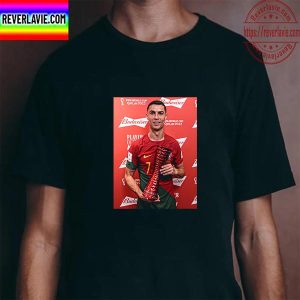 Cristiano Ronaldo Player Of The Match Portugal In FIFA World Cup Qatar 2022 Unisex T-Shirt