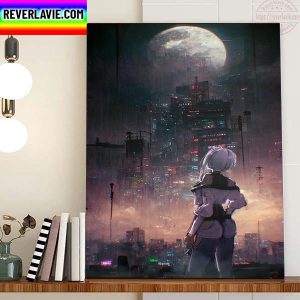 Cyberpunk Edgerunners Illustration By Fan Home Decor Poster Canvas