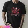 Dadpool Santa Hat Christmas Marvel Studios Style T-Shirt