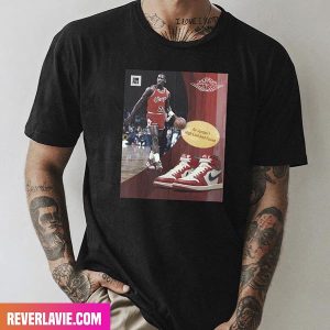 Dalen Terry x Air Jordan 1 High Lost And Found Style T-Shirt