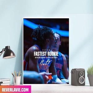Detroit Pistons NoDetroit Pistons No. 23 Is Making An Immediate Impact To Start His Career Poster
