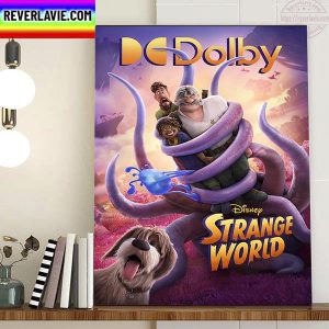 Disney Strange World Dolby Cinema Poster Home Decor Poster Canvas