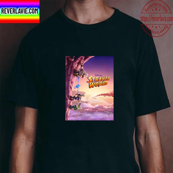 Disney Strange World RealD 3D Poster Unisex T-Shirt Disney Strange World RealD 3D Poster Unisex T-Shirt