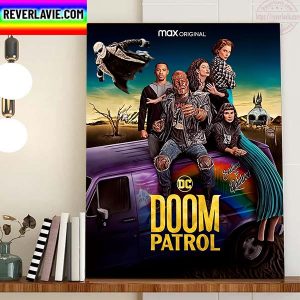 Doom Patrol Season 4 A Official New Poster Home Decor Poster Canvas