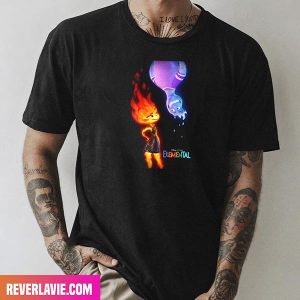 Elemental Disney and Pixar New Movie Poster Premium T-Shirt