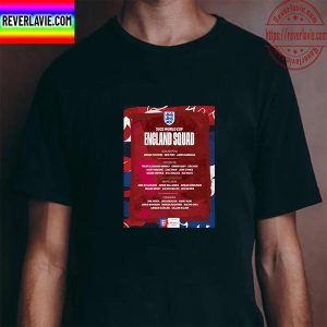 England 2022 FIFA World Cup Squad Unisex T-Shirt