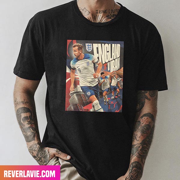 England vs Iran Here We Go Our FIFA World Cup Adventure Is About To Begin Style T-Shirt England vs Iran Here We Go Our FIFA World Cup Adventure Is About To Begin Style T-Shirt