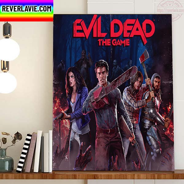 Evil Dead The Game Home Decor Poster Canvas Evil Dead The Game Home Decor Poster Canvas