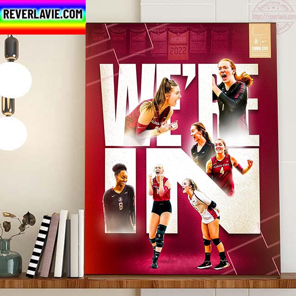 FSU Volleyball We're In Play Northern Iowa In Minneapolis Minnesota Home Decor Poster Canvas FSU Volleyball We're In Play Northern Iowa In Minneapolis Minnesota Home Decor Poster Canvas