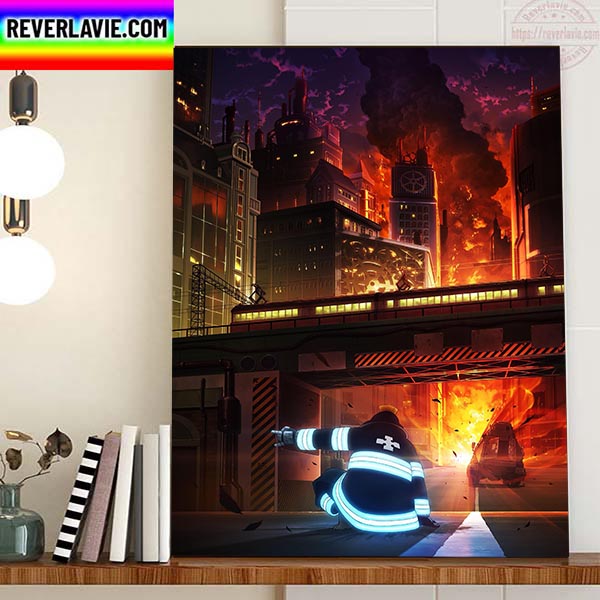 Fire Force Season 3 Home Decor Poster Canvas Fire Force Season 3 Home Decor Poster Canvas