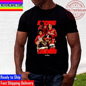 Formula 1 Racing Legends Collage Design Unisex T-Shirt