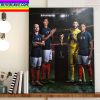 Funny USA Team Match Day World Cup 2022 On New York Post Home Decor Poster Canvas