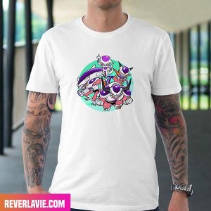 Frieza Villian Dragon Ball Z Character Designer Animated Style T-Shirt