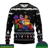 Friends TV Show Santa Characters Christmas Ugly Sweater