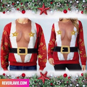 Funny Santa Unisex Funny 3D Print Ugly Sweater