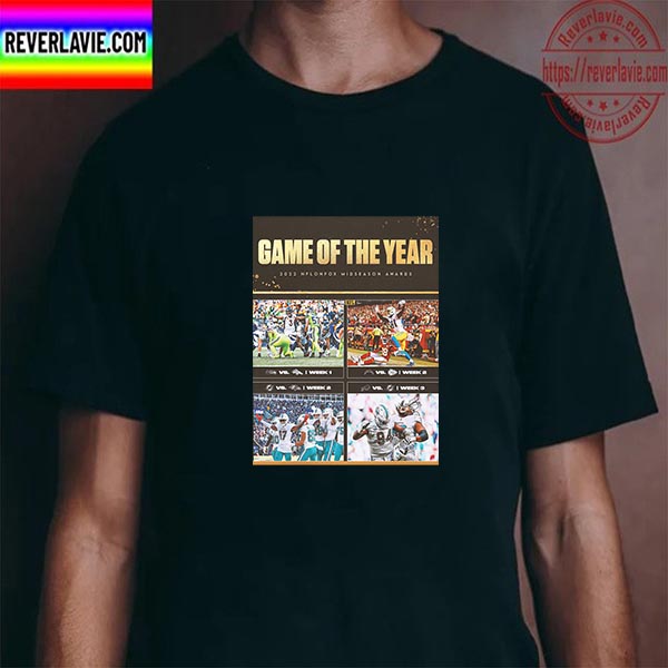 Game Of The Year 2022 NFL On Fox Midseason Awards Unisex T-Shirt Game Of The Year 2022 NFL On Fox Midseason Awards Unisex T-Shirt