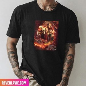 Game of Thrones House of The Dragon Season 1 Poster Premium T-Shirt