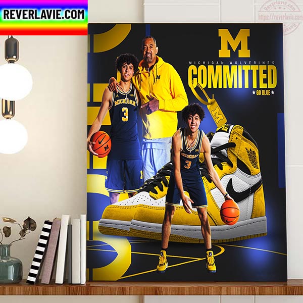 George Washington III Committed To Michigan Wolverines Go Blue Home Decor Poster Canvas George Washington III Committed To Michigan Wolverines Go Blue Home Decor Poster Canvas