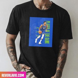 Giannis Antetokounmpo Milwaukee Bucks Player Of The Game 36 Points in 34 Minutes Style T-Shirt