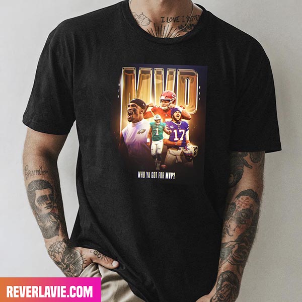 Give Us Your MVPick NFL MVP Style T-Shirt Give Us Your MVPick NFL MVP Style T-Shirt