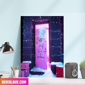 HM Exciting News Are Soon In Your Area Black Pink Poster