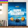 Happy Halloween X FOX College Football Home Decor Poster Canvas
