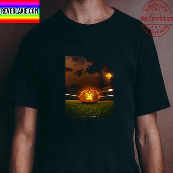 Happy Halloween X Houston Astros MLB Unisex T-Shirt Happy Halloween X Houston Astros MLB Unisex T-Shirt