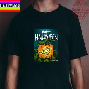 Happy Halloween X Miami Dolphins NFL Unisex T-Shirt