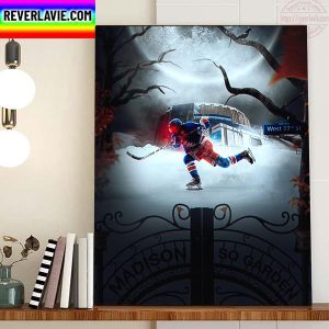 Happy Halloween X New York Rangers NHL Home Decor Poster Canvas
