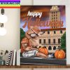 Happy Halloween X Texas Longhorns NCAA For Longhorn Fam Home Decor Poster Canvas
