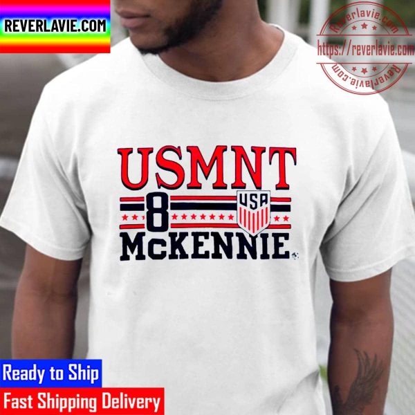 Homage USMNT McKennie 8 Logo Unisex T-Shirt
