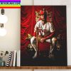 George Washington III Committed To Michigan Wolverines Go Blue Home Decor Poster Canvas