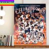 Houston Astros 2022 World Series Champions Home Decor Poster Canvas