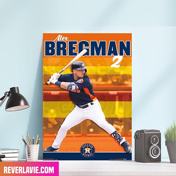 Houston Astros Alex Bregman Player Poster Houston Astros Alex Bregman Player Poster