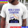Houston Astros 47 2022 American League Champions Franklin Unisex T-Shirt