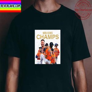 Houston Astros Champions 2022 World Series Champs Unisex T-Shirt