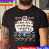 Houston Astros Team 2022 World Series Champions Signatures Unisex T-Shirt