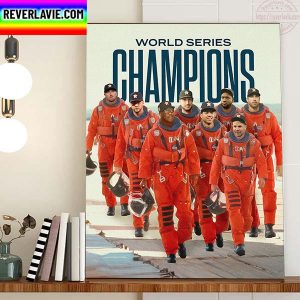 Houston Astros Win The 2022 World Series Champions Home Decor Poster Canvas