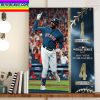 Houston Astros Yordan Alvarez In 2022 MLB World Series Home Decor Poster Canvas