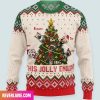 Hans Gruber Fall Nakatomi Plaza Die Hard Ugly Christmas Sweater