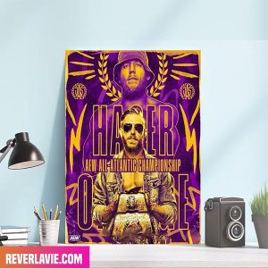 Jake Hager x Bryce Donovan AEW All Atlantic Championship Poster