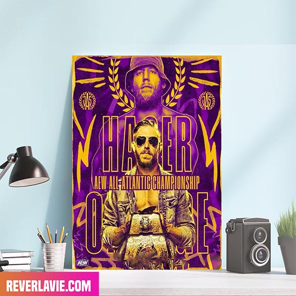 Jake Hager x Bryce Donovan AEW All Atlantic Championship Poster Jake Hager x Bryce Donovan AEW All Atlantic Championship Poster