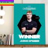 Jarno Opmeer Winner F1 Esports Series Pro Championship 2022 Home Decor Poster Canvas