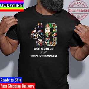 Jason David Frank 49 Years Of 1973 2022 Thank You For The Memories Signature Unisex T-Shirt