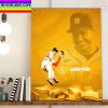 Jeremy Pena 2022 Rawlings Gold Glove Award Winner Home Decor Poster Canvas