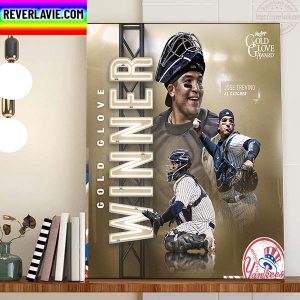 Jose Trevino 2022 Rawlings Gold Glove Award Winner Home Decor Poster Canvas