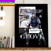 Jose Trevino New York Yankees Rawlings Sports 2022 AL Platinum Glove Award Home Decor Poster Canvas